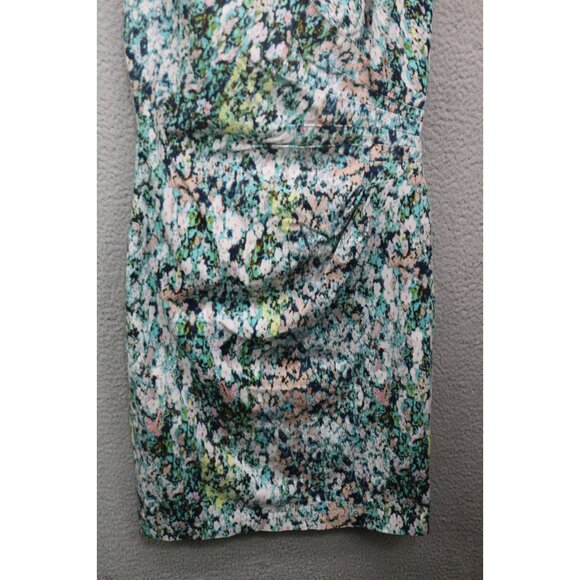 Black Saks Fifth Avenue Ruched Bodycon Dress-Size 4-Lined - Picture 2 of 14